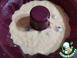 Яблочный кекс с черешней Яблочный кекс с черешней