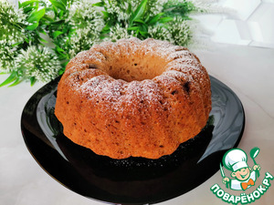 Яблочный кекс с черешней Яблочный кекс с черешней