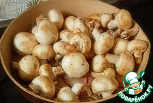 Курица в соусе "Диана" с грибами Курица в соусе "Диана" с грибами
