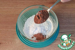 Шоколадное печенье с джемом Шоколадное печенье с джемом