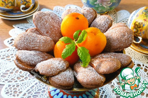 Шоколадное печенье с джемом Шоколадное печенье с джемом