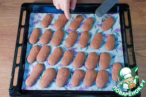 Шоколадное печенье с джемом Шоколадное печенье с джемом