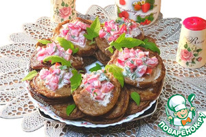 Котлеты из куриной печени с припеком Котлеты из куриной печени с припеком